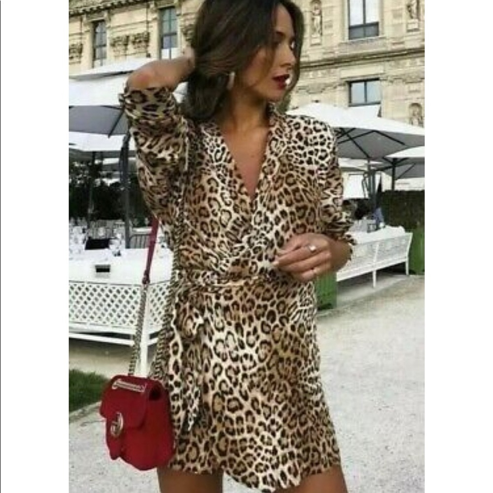 Zara animal print romper